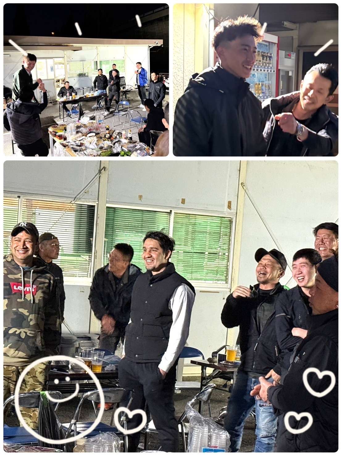 毎年恒例のＢＢＱ　夜が終わらん👻